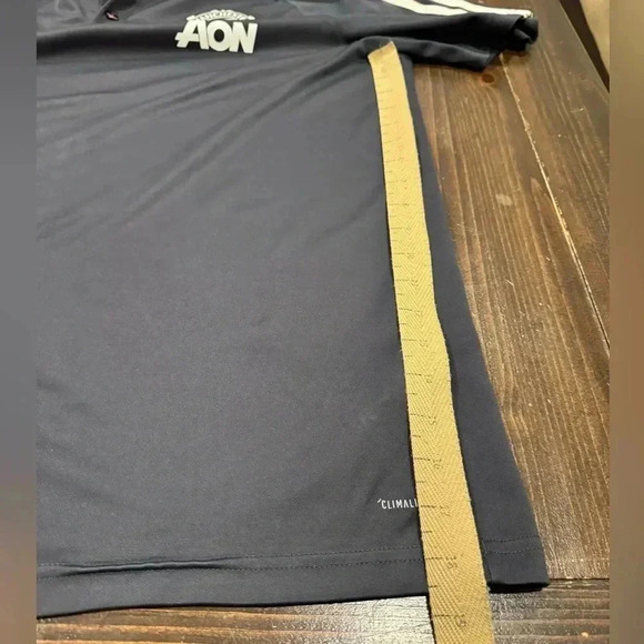 2017/18 Manchester United Football Soccer Adidas Polo Shirt - Picture 8 of 8